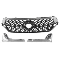 *ONLINE ONLY* Chrome Black Grille Fit For Toyota Landcruiser 200 Series 2016-2021