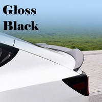 Gloss Black Aftermarket Style Rear Spoiler Stick-On For Tesla Model Y 2017-2024 