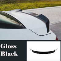 Gloss Black Aftermarket Style Rear Spoiler Stick-On For Toyota Camry 2018-2024 Ascent Ascent Sport SL SX